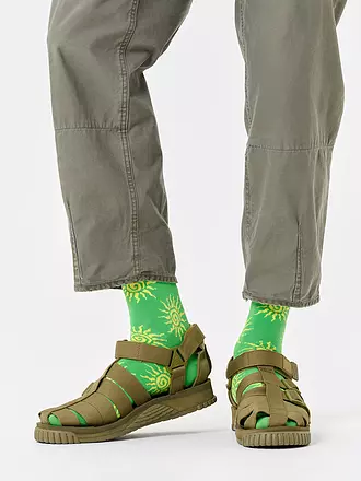 HAPPY SOCKS | Herren Socken SUN 41-46 green | 